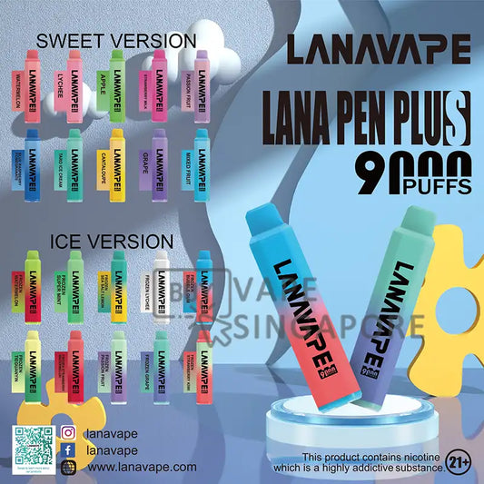 20pcs-lana-pen-plus-9000-puffs-disposable-bundle-buyvapesingapore