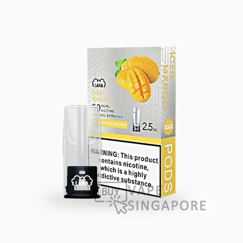 Lana-pod-Flavour-Iced_Mango-BuyVapeSingapore