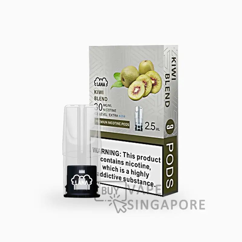 Lana-pod-Flavour-Kiwi-Blend-BuyVapeSingapore