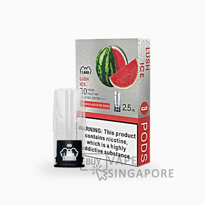 Lana-pod-Flavour-Lush-Ice-Watermelon-BuyVapeSingapore