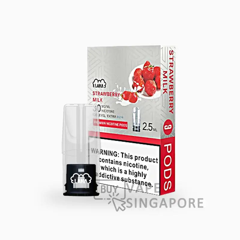 Lana-pod-Flavour-Strawberry-Milk-BuyVapeSingapore