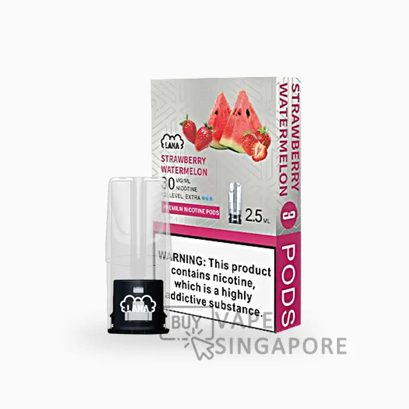 Lana-pod-Flavour-Strawberry-Watermelon-BuyVapeSingapore