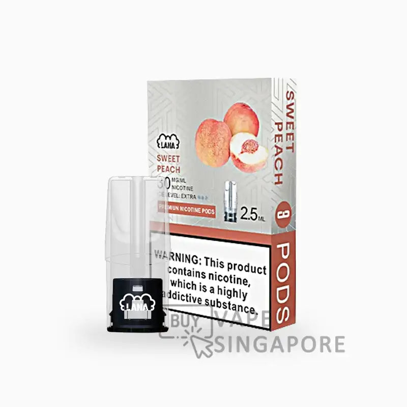 Lana-pod-Flavour-Sweet-Peach-BuyVapeSingapore