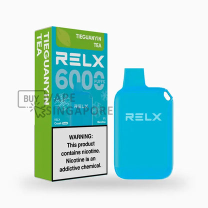 Relx-Crush-Pocket-6000-Puffs-Flavour-Tieguanyin-Tea-BuyVapeSingapore