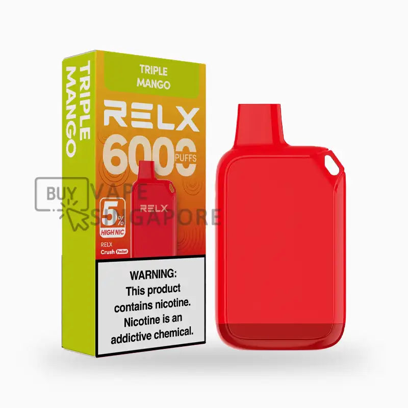 Relx-Crush-Pocket-6000-Puffs-Flavour-Triple-Mango-BuyVapeSingapore