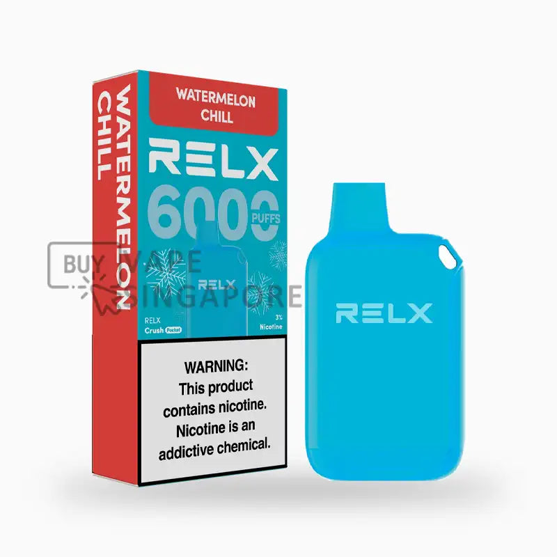 Relx-Crush-Pocket-6000-Puffs-Flavour-watermelon-chill-BuyVapeSingapore