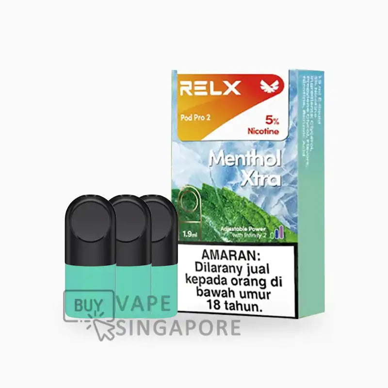 Relx-Infinity-Pod-Flavour-Menthol-Xtra-BuyVapeSingapore