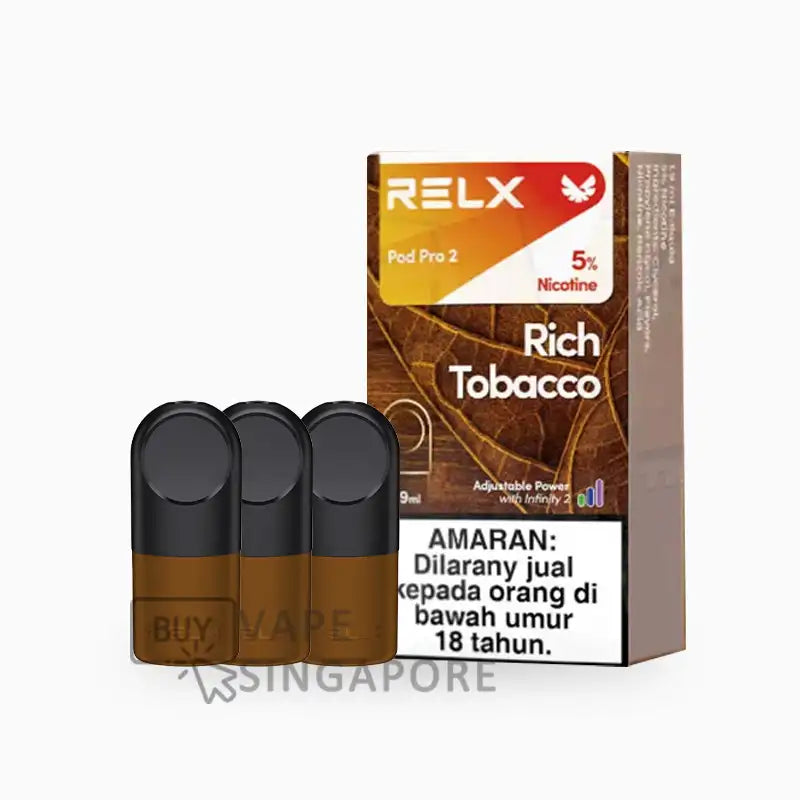 Relx-Infinity-Pod-Flavour-Rich-Tobacco-BuyVapeSingapore