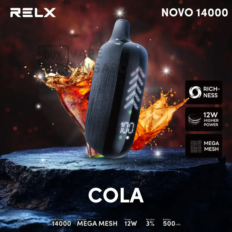 Relx-nova-14000-Puffs-disposable-flavour-cola-BuyVapeSingapore