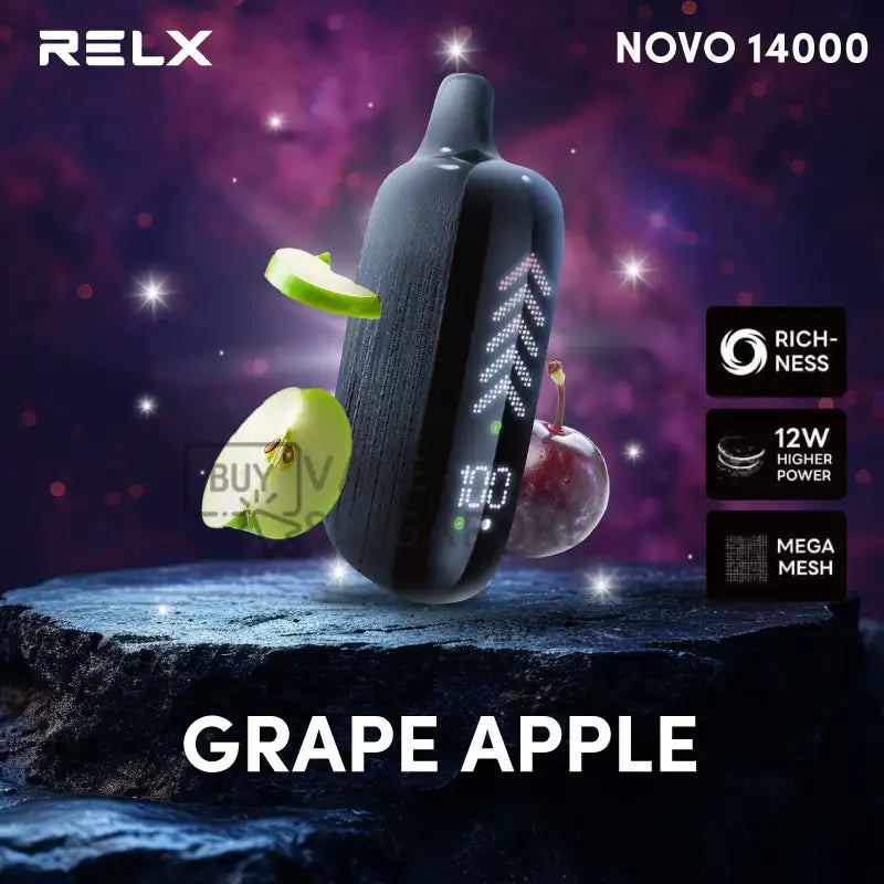 Relx-nova-14000-Puffs-disposable-flavour-grape-apple-BuyVapeSingapore