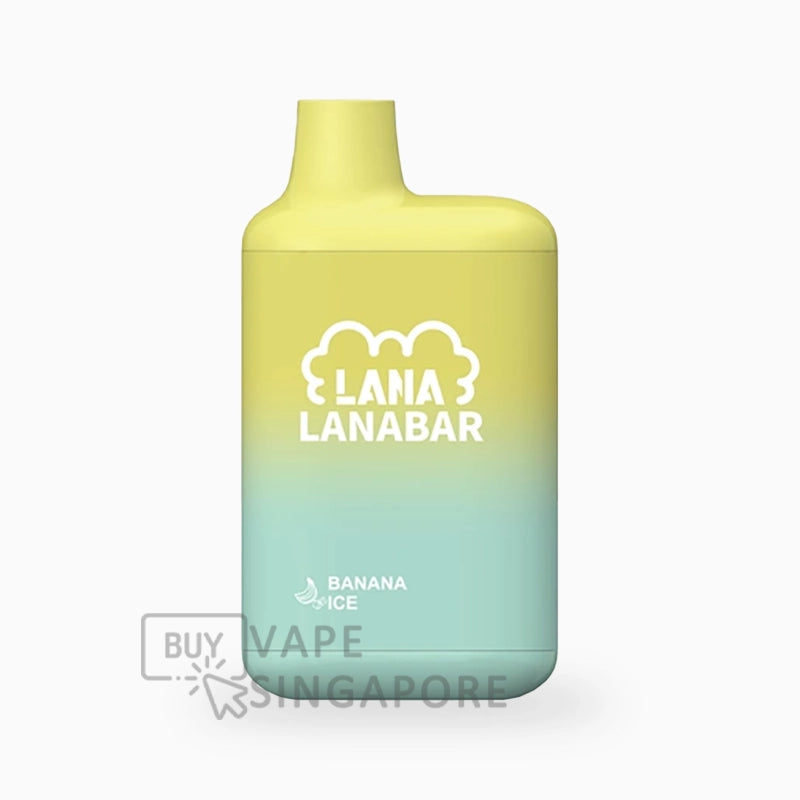 lana-bar-5000-Puffs-disposable-flavour-Banana-Ice-BuyVapeSingapore