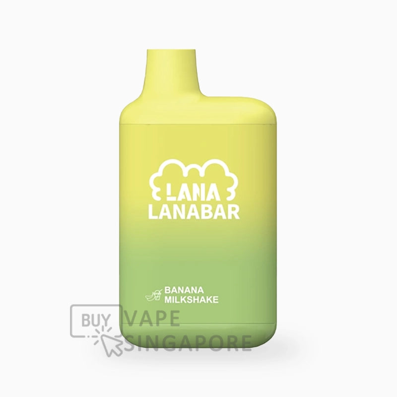 lana-bar-5000-Puffs-disposable-flavour-Banana-Milkshake-BuyVapeSingapore