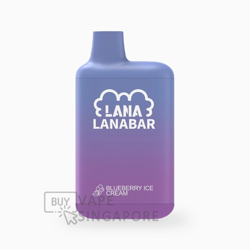 lana-bar-5000-Puffs-disposable-flavour-Blueberry-Ice-Cream-BuyVapeSingapore
