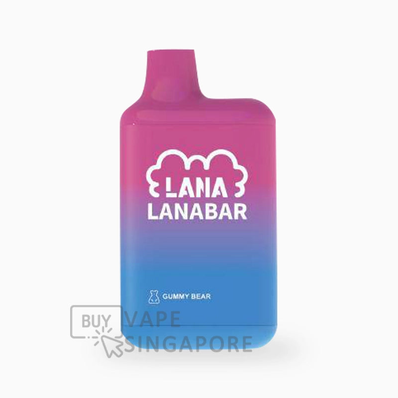 lana-bar-5000-Puffs-disposable-flavour-Gummy-Bear-BuyVapeSingapore