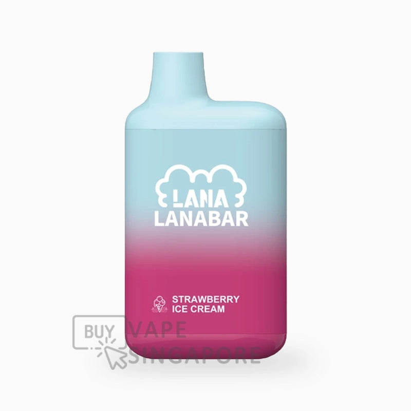 lana-bar-5000-Puffs-disposable-flavour-Strawberry-Ice-Cream-BuyVapeSingapore