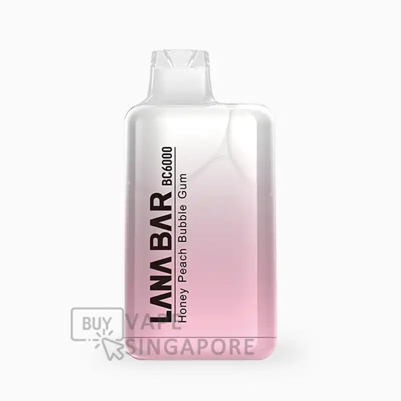 lana-bar-bc-6000-Puffs-disposable-Flavour-Honey-Peach-Bubblegum-BuyVapeSingapore