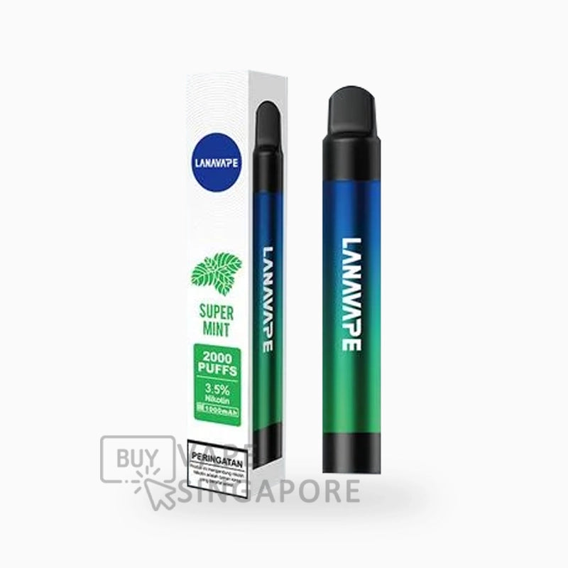 lana-pen-2000-Puffs-disposable-Super-Mint-flavour-BuyVapeSingapore