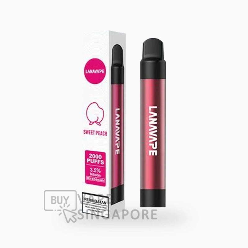lana-pen-2000-Puffs-disposable-Sweet-Peach-flavour-BuyVapeSingapore