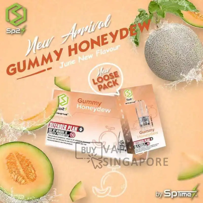 sp2-pod-Flavour-Gummy-Honeydew-BuyVapeSingapore