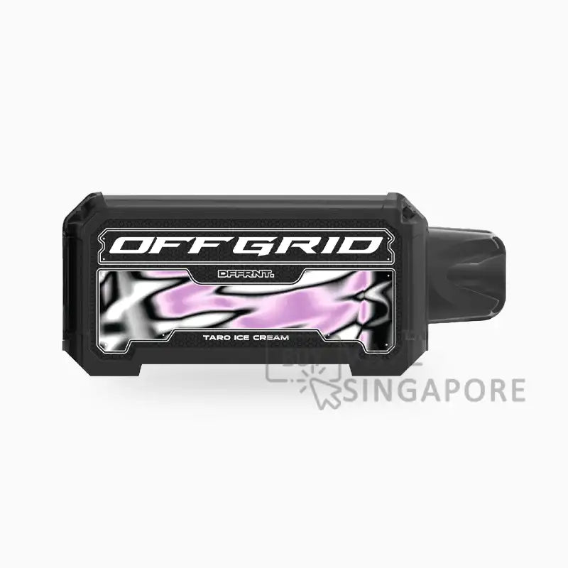 unplug-vapetape-offgrid-12000-puffs-pod-Taro-Ice-Cream-BuyVapeSingapore